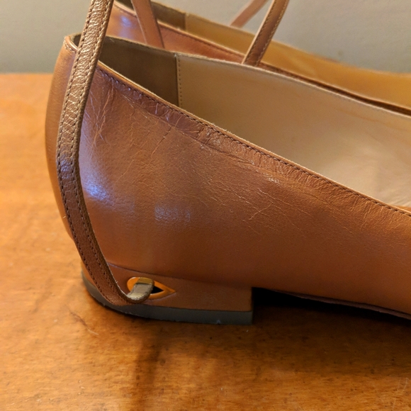 JENNIFER CHAMANDI 'Lorenzo 20' Leopard Print Calf Hair/Leather Ballet Flats - Picture 4 of 12